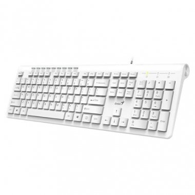 TECLADO USB  MULTIMEDIA SS230 BLANCO GENIUS